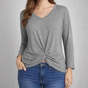 Sincerely-jules-for-bandier Women's Grey T-shirt XS